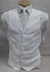 Colete Social Adulto - Branco em Gabardine com Fivela Para Ajuste nas Costas - COD: AF704