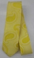 Gravata Skinny - Paisley - Amarelo Suave - COD: HB133