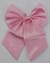 Gravata Borboleta Feminina - Rosa Claro em Cetim - COD: KC247 - Império das Gravatas