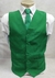 Colete Social - Verde em Oxford com Fivela Para Ajuste - COD: LB05