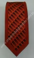 Gravata Skinny Toque de Seda - Vermelho Escuro com Detalhe Diagonal em Escala - COD: GVE2021 - comprar online