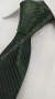 Gravata Espelhada - Verde Bandeira Detalhada com Linhas Diagonais - COD: PX704 - IMPÉRIO DAS GRAVATAS LTDA