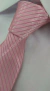 Gravata Espelhada - Rosa Claro com Linhas Diagonais - COD: PX705 - IMPÉRIO DAS GRAVATAS LTDA