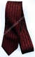 Gravata Skinny - Marsala com Sobreposições Escuras e Pontos Brancos - COD: PX399