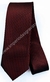 Gravata Skinny - Preto Fosco com Listras Marsala na Vertical - COD: GS2011