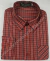 Camisa Infantil Xadrez - Vermelha Listrada em Branco, Preto e Amarelo - COD: XD226
