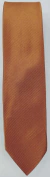 Gravata Slim - Terracota Riscada na Diagonal - COD: TCT95 - IMPÉRIO DAS GRAVATAS LTDA
