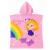 Poncho Infantil Estampado Con Capucha Love And Home - tienda online