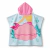 Poncho Infantil Estampado Con Capucha Love And Home