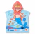 Imagen de Poncho Infantil Estampado Con Capucha Love And Home