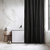 Cortina De Baño Alcoyana Premium Tela Jacquard Set C/ganchos en internet