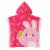 Poncho Infantil Estampado Con Capucha Love And Home en internet