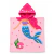 Poncho Infantil Estampado Con Capucha Love And Home - comprar online