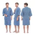 Bata Seclar Toalla Salida De Baño Mujer Hombre Love And Home - Love & Home