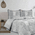 Colcha Cacharel Cover Jacquard King C/fundas De Almohada
