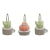 Ganchos Para Cortina De Baño Set 12 Unidades Resina Y Metal