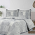 Colcha Cacharel Cover Jacquard King C/fundas De Almohada - Love & Home