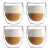 Set X4 Tazas Café Pocillos Vaso Doble Pared Termico Frio Calor - comprar online