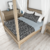 Juego De Sabanas Twin 1 1/2 Plazas Cacharel Geometric Percal 150 Hilos - Love & Home