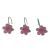Ganchos Para Cortina De Baño Set 12 Unidades Resina Y Metal - tienda online