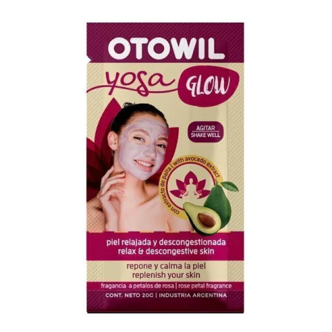 Mascara Facial Glow Yoga Relax - OTOWIL