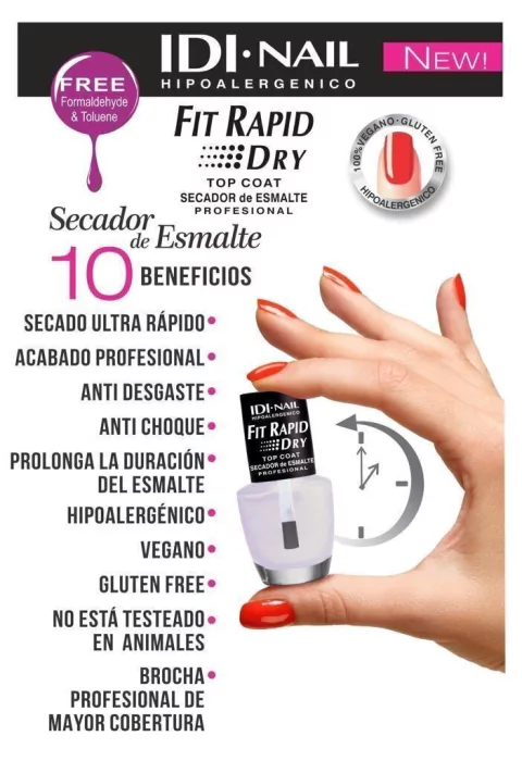 SECADOR DE ESMALTE FIT RAPID DRY
