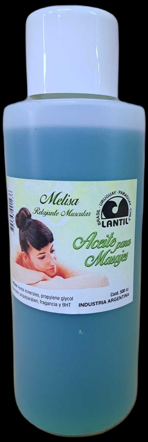 ACEITE PARA MASAJES MELISA x500 - LANTIL
