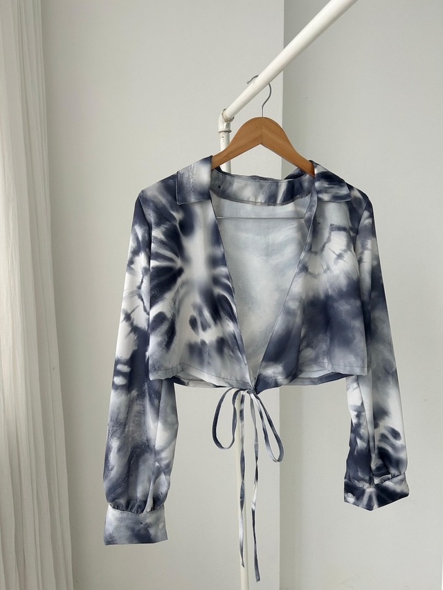 Camisa Crop Cruzada thumbnail 2