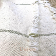 LINO-TUSOR ANDES - CRUDO/VERDE PRADO (2,60mts ancho) 1 RAYA en internet