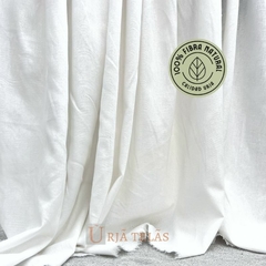 LINO "ULTRA" PREMIUM- BLANCO (1.40 mts ancho) - Urja Kuna Telas
