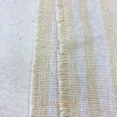 LINO RUSTICO - MULTI RAYA - CRUDO/BLANCO (2.80mts ancho)