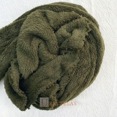 POLAR-SOFT PREMIUM - VERDE MILITAR (bifaz 1.60 mts ancho)