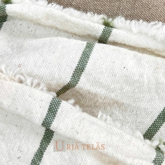 TUSOR BAHAMAS - CRUDO Y VERDE SECO (2.60 mts ancho) - tienda online