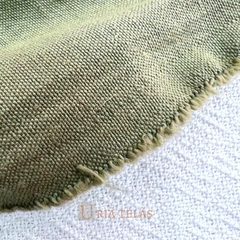 TUSOR CLASICO - VERDE OLIVA (2.70mts ancho) - Urja Kuna Telas
