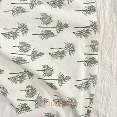 POPLIN BONSAI -VERDE PRADO - 100% algodón (1.60 mts ancho) - comprar online