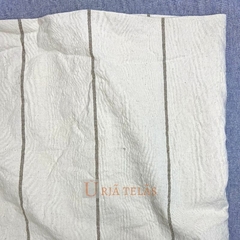LINO-TUSOR ANDES - CRUDO/TOFFEE (2,60mts ancho) 1 RAYA - comprar online
