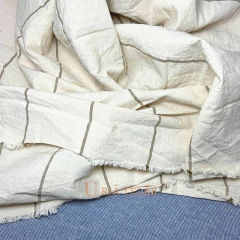 LINO-TUSOR ANDES - CRUDO/TOFFEE (2,60mts ancho) 1 RAYA en internet