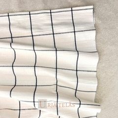 TUSOR CHALTEN - CRUDO/NEGRO (2.80 mts ancho) - comprar online