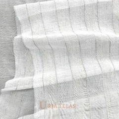 LINO FANTASIA - 1 Raya - GRIS PLATA(2.80 mts ancho)