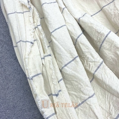 LINO-TUSOR ANDES - CRUDO/GRIS CENIZA (2,60mts ancho)