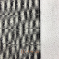 PANAMA - GRIS LONDRES (hilo NATURAL y NEGRO) (3mts ancho) - comprar online