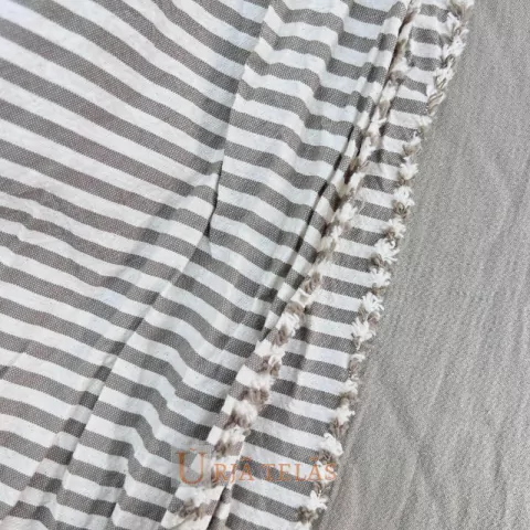 TUSOR BAHAMAS - ZEBRA - HABANO Y CRUDO (2.60 mts ancho)