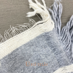 MANTA SALTA - 3 RAYAS - GRIS CENIZA/CRUDO (2 mts ancho) (copia) - tienda online