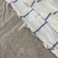 TUSOR BAHAMAS - CRUDO Y GRIS CENIZA (2.60 mts ancho) - tienda online