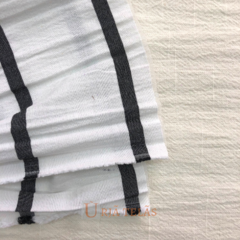 TUSOR BAHAMAS - BLANCO Y GRIS GRAFITO (2.60 mts ancho) en internet