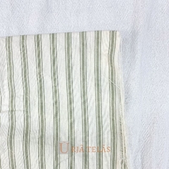 TUSOR BAHAMAS - RAYA SEPARADA MIL - VERDE SECO (2.60 mts ancho) - comprar online