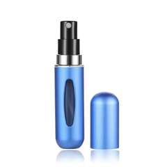 PERFUMERO PORTÁTIL CHICO BRILLOSO - AZUL