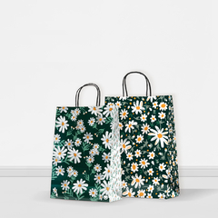 BOLSA DOBLE DISEÑO MARGARITAS - UNIDAD
