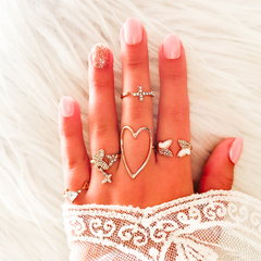Imagen de SET ANILLOS ALANI