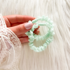 SET DE 2 COLITAS BRILLOSAS FINAS - VERDE - comprar online